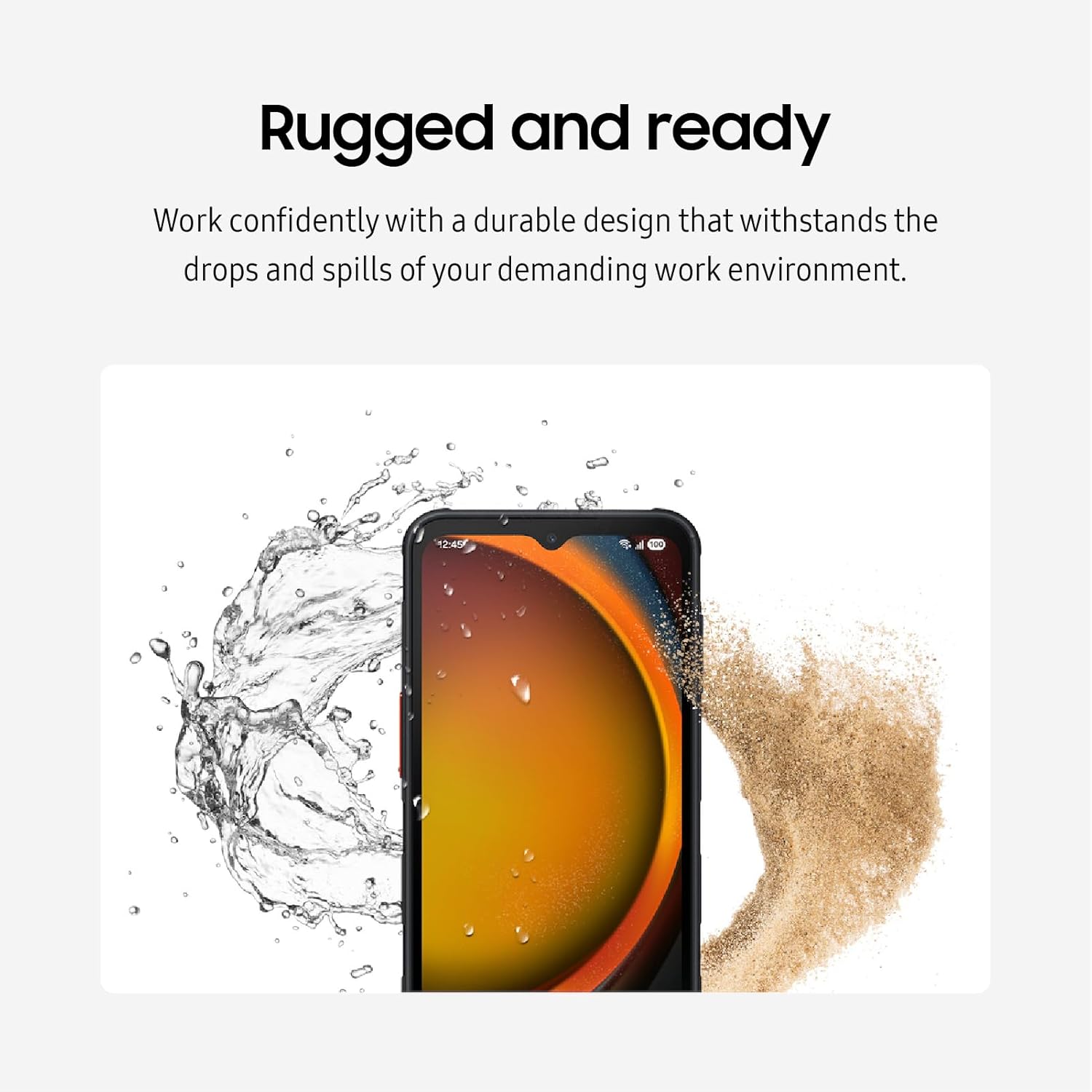 Samsung Galaxy XCover7 Pro 5G and Wi-Fi 6E | Rugged (IP68 Rated) Unlocked (Verizon, AT&T, T-Mobile