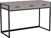 Martha Stewart Ollie Home Office Desk with 3 Drawers