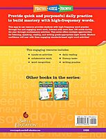 180 Days of High-Frequency Words for First Grade - Learn to Read First Grade Workbook