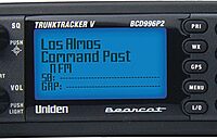 Uniden BCD996P2 Digital Mobile TrunkTracker V Scanner, 25,000 Dynamically Allocated Channels