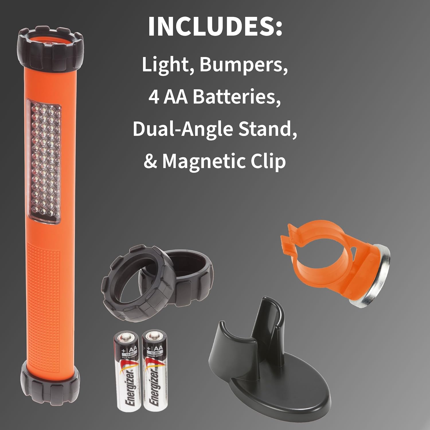 Nightstick NSP-1260 Multi-Purpose LED Flashlight, Orange