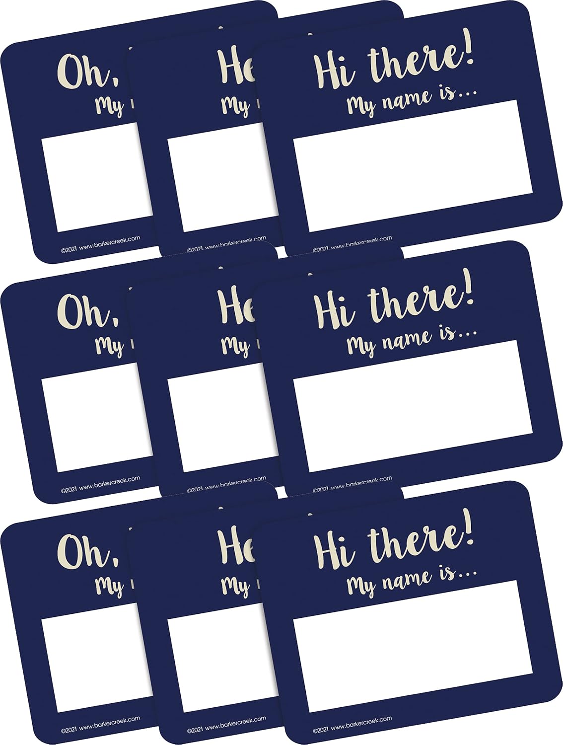 Barker Creek Name Badges & Self-Adhesive Labels