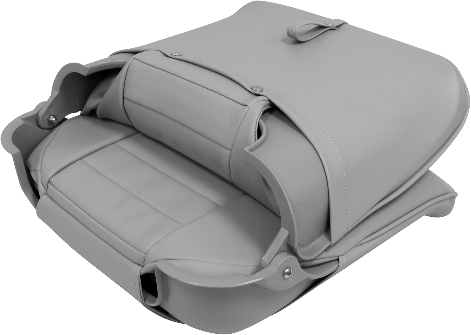 Wise Pro Style Clamshell Fold Down Fishing Seat - Grey