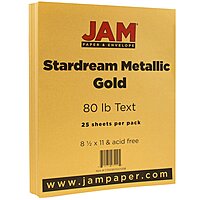 JAM PAPER Stardream Metallic Cardstock