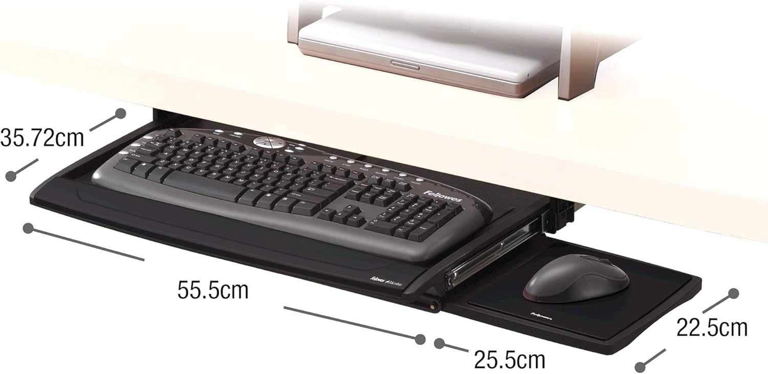 Fellowes 8031201 Office Suites Deluxe Keyboard Drawer (8031207)