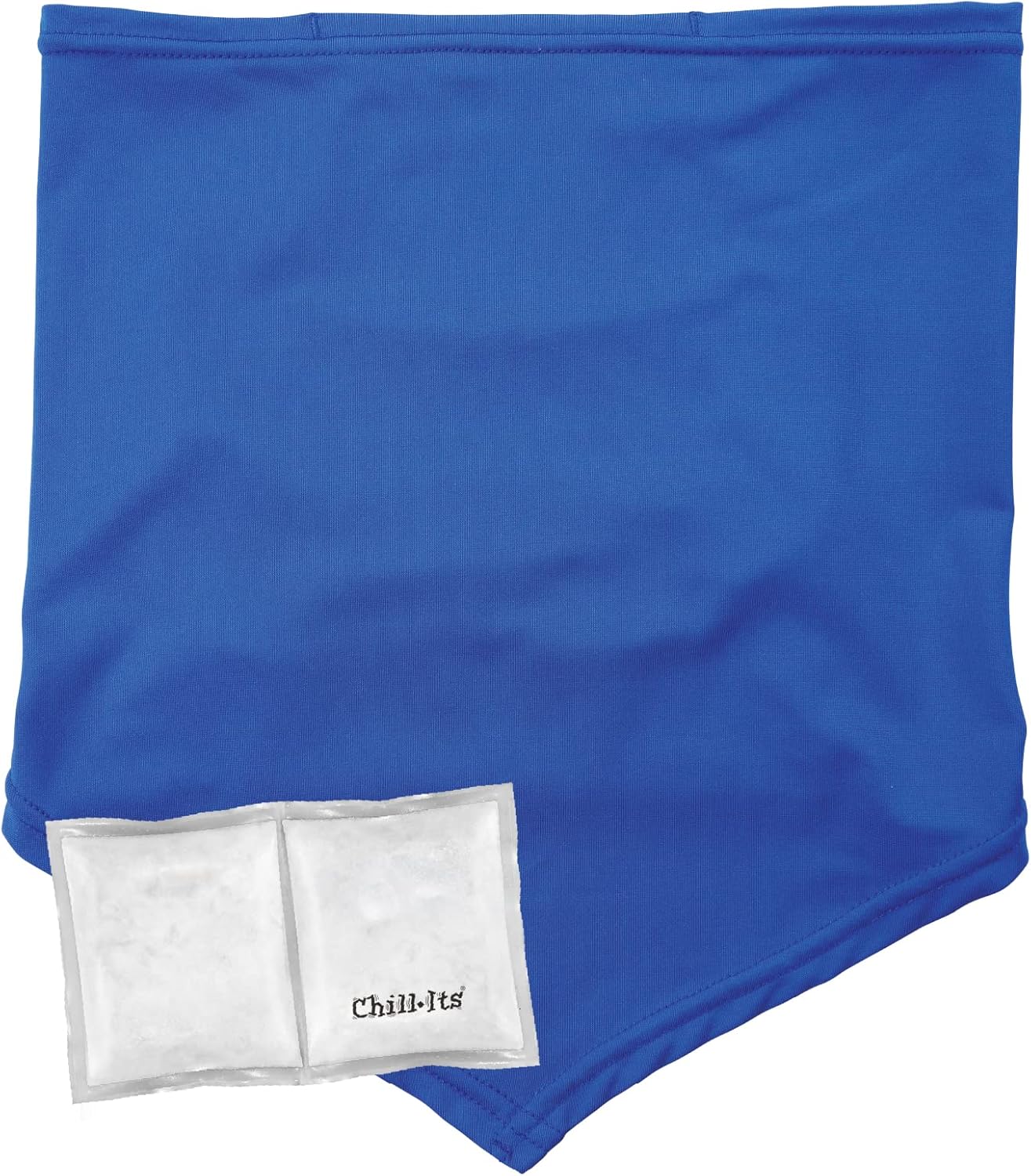Ergodyne Chill-Its Cooling Neck Gaiter Bandana with Back-of-Neck Pocket, UPF 50+