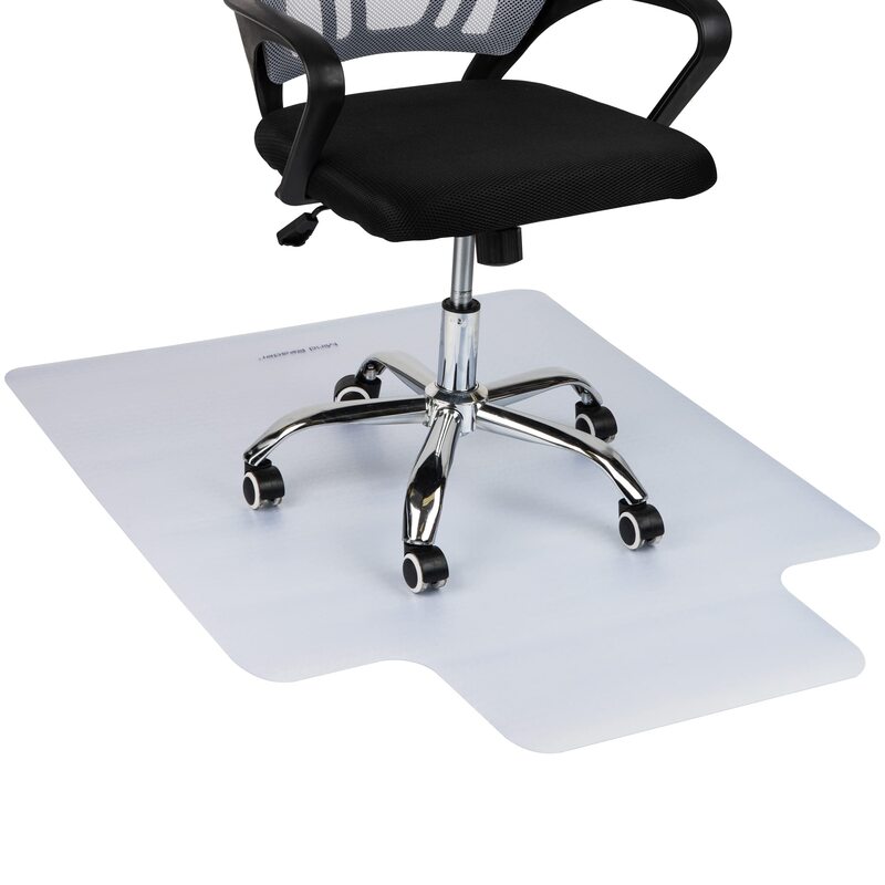 MIND READER Office Chair Mat, PVC Under Desk Floor Protector