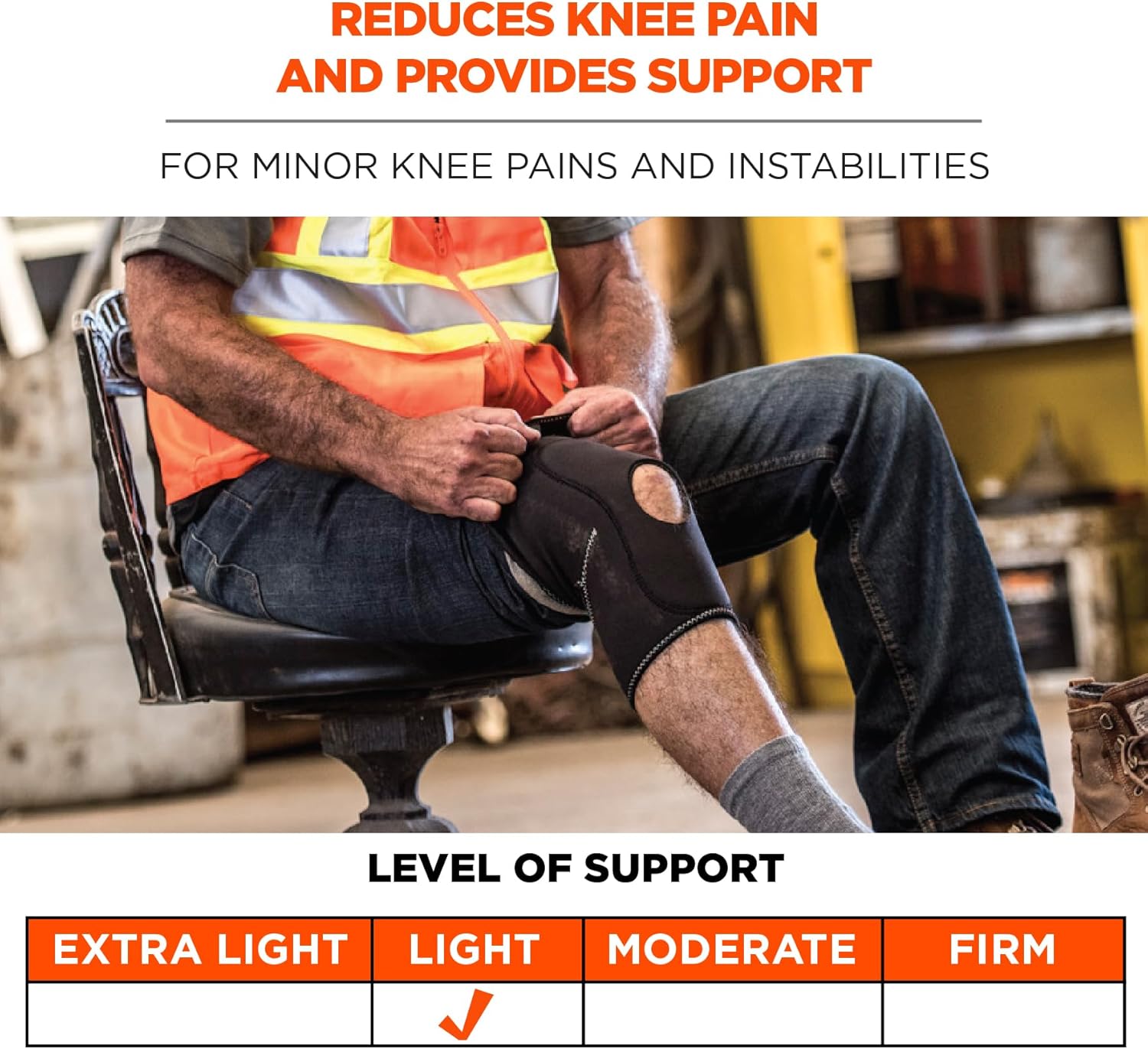 Ergodyne ProFlex Neoprene Compression Knee Sleeve