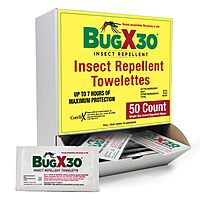 CoreTex Bug X 30 Mosquito, Tick, & Insect Repellent Wipes with 30% DEET
