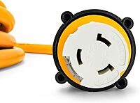 Camco PowerGrip 50 Amp Marine Power Extension Cord with Locking Adapters