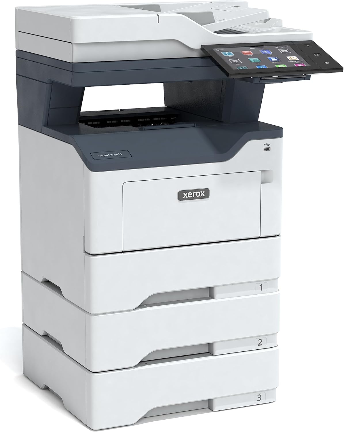 Xerox B415DN All-in-One, Laser, B&W, Wireless, DADF, Letter, Print, Scan, Copy, Fax, Energy Star Certified, Up to 50PPM