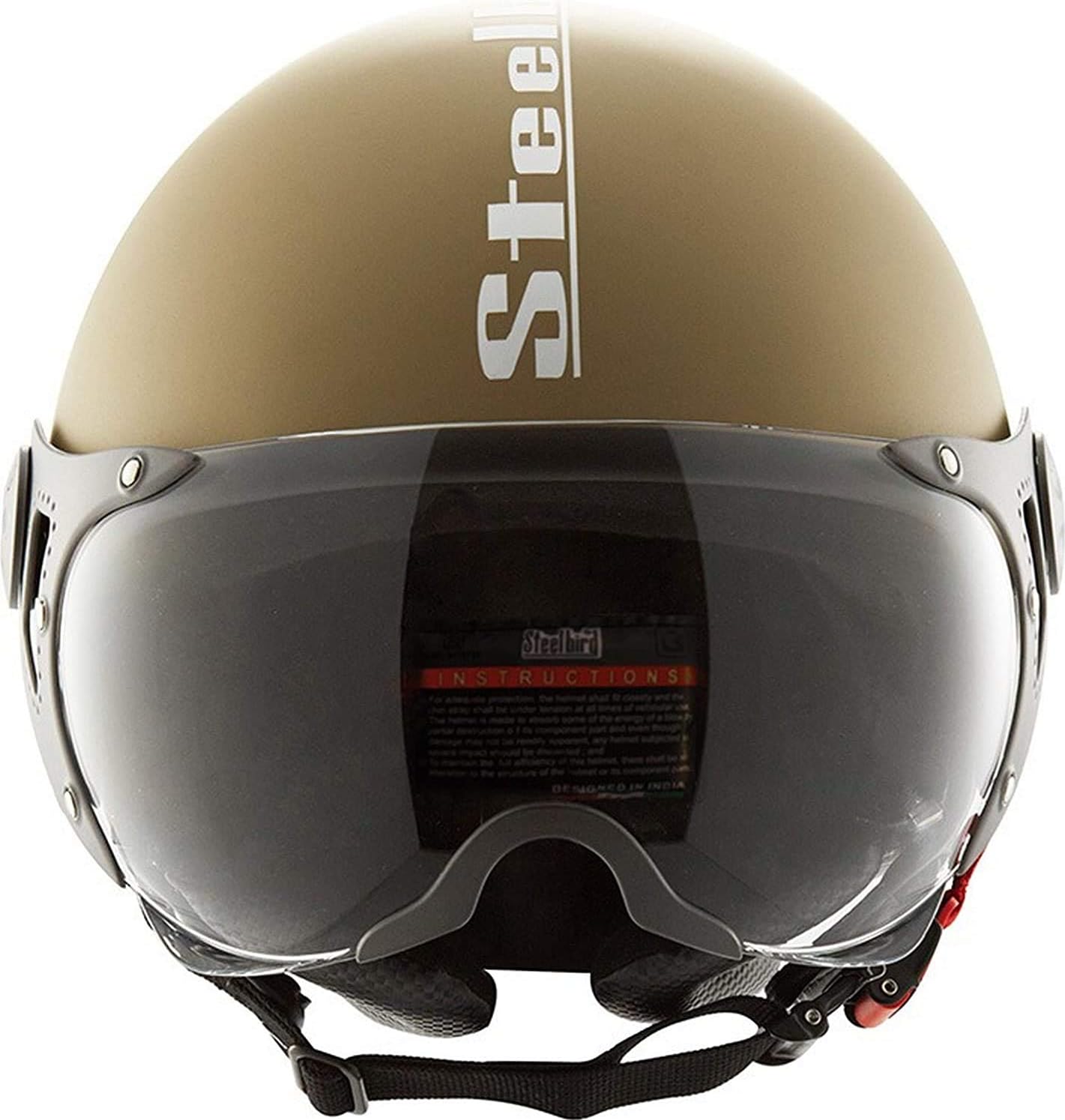 STEELBIRD SB-27 STYLE MAT DESERT STROM C/V (L)