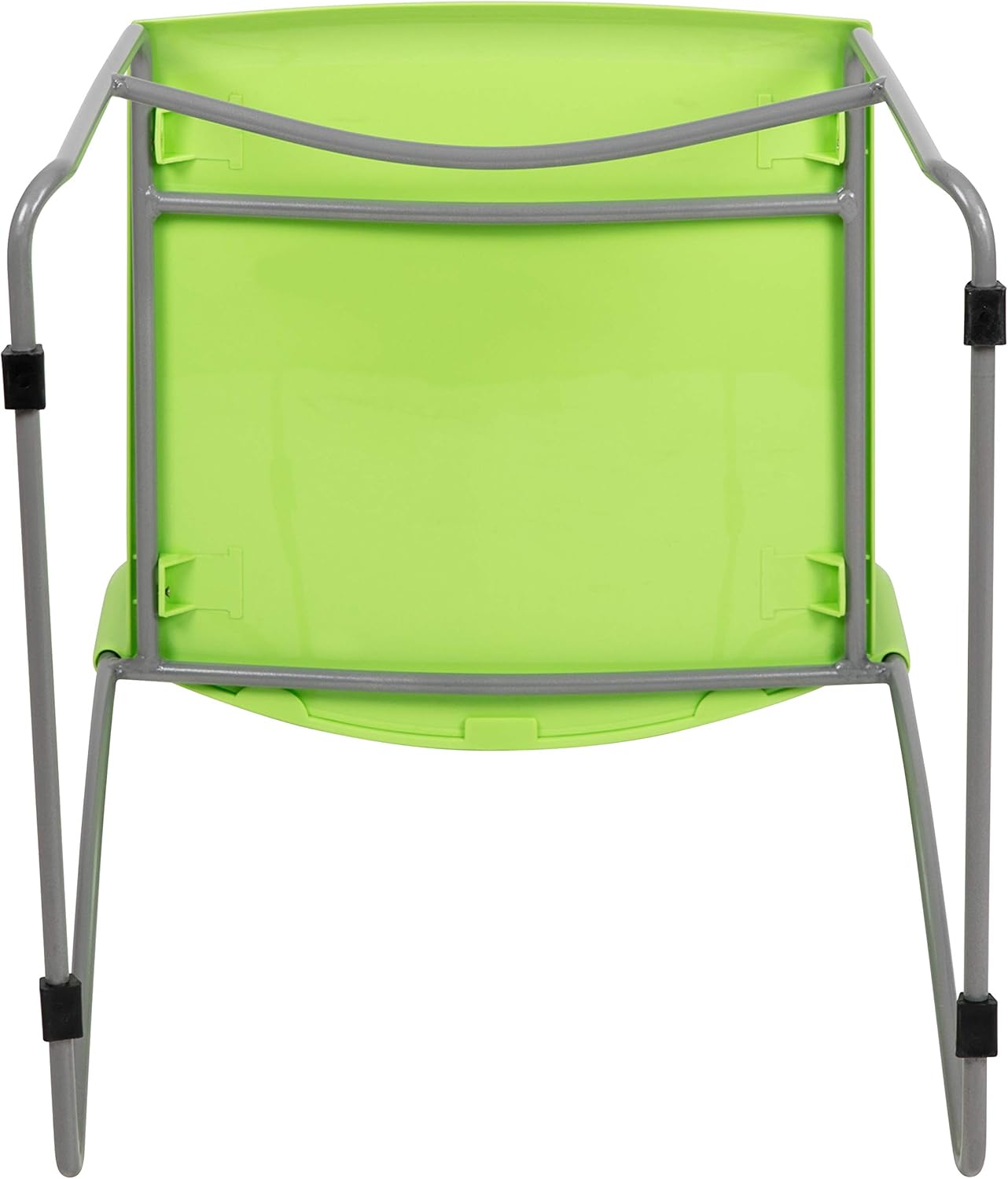 Flash Furniture HERCULES Series 661 lb Capacity Stack Chair with Air-Vent Back and Sled Base