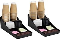 MIND READER 7-Compartment Countertop Condiment Organizer