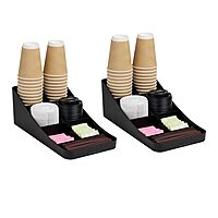 MIND READER 7-Compartment Countertop Condiment Organizer