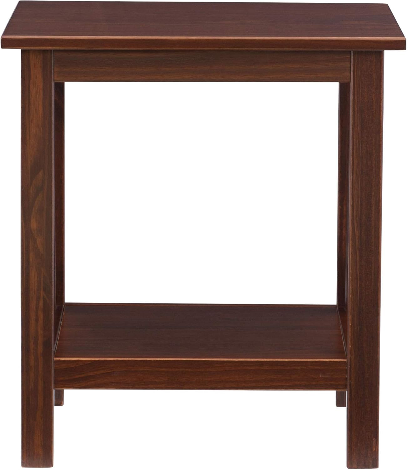 Linon Home Dcor Linon Home Decor Titian End Table, 20"w x 17.72"d x 22.01"h, Antique Tobacco