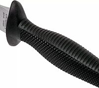 COLD STEEL COUNTER TAC I 5" Japanese AUS8A w/ Stonewash Finish Spear Point Fixed Blade Multi-Purpose Tactical Game Hunting Boot Knife, 4-1/2" Kray-Ex Handle, Weather-Resistant Secure-Ex Sheath