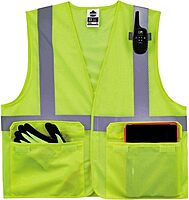 Ergodyne GloWear 8220HL High-Visibility Reflective Safety Vest Type R Class 2