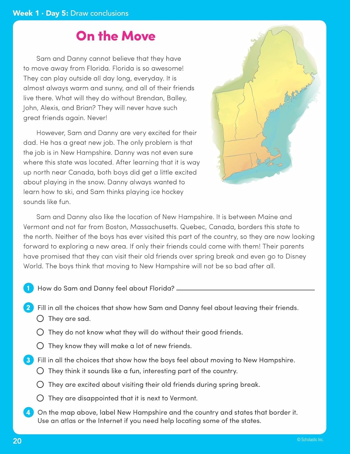 Scholastic Teacher Resources Weekly Reader: Summer Express, Between Grades 4 and 5