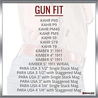 GALCO Yaqui Slide Leather Belt Holster