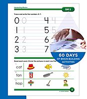 Summer Bridge Activities Kindergarten to 1st Grade Workbooks, K-1 Activity Book With Math, Reading Comprehension, Science, Fitness, Social Studies, Writing Practice, and Flash Cards (Volume 2)