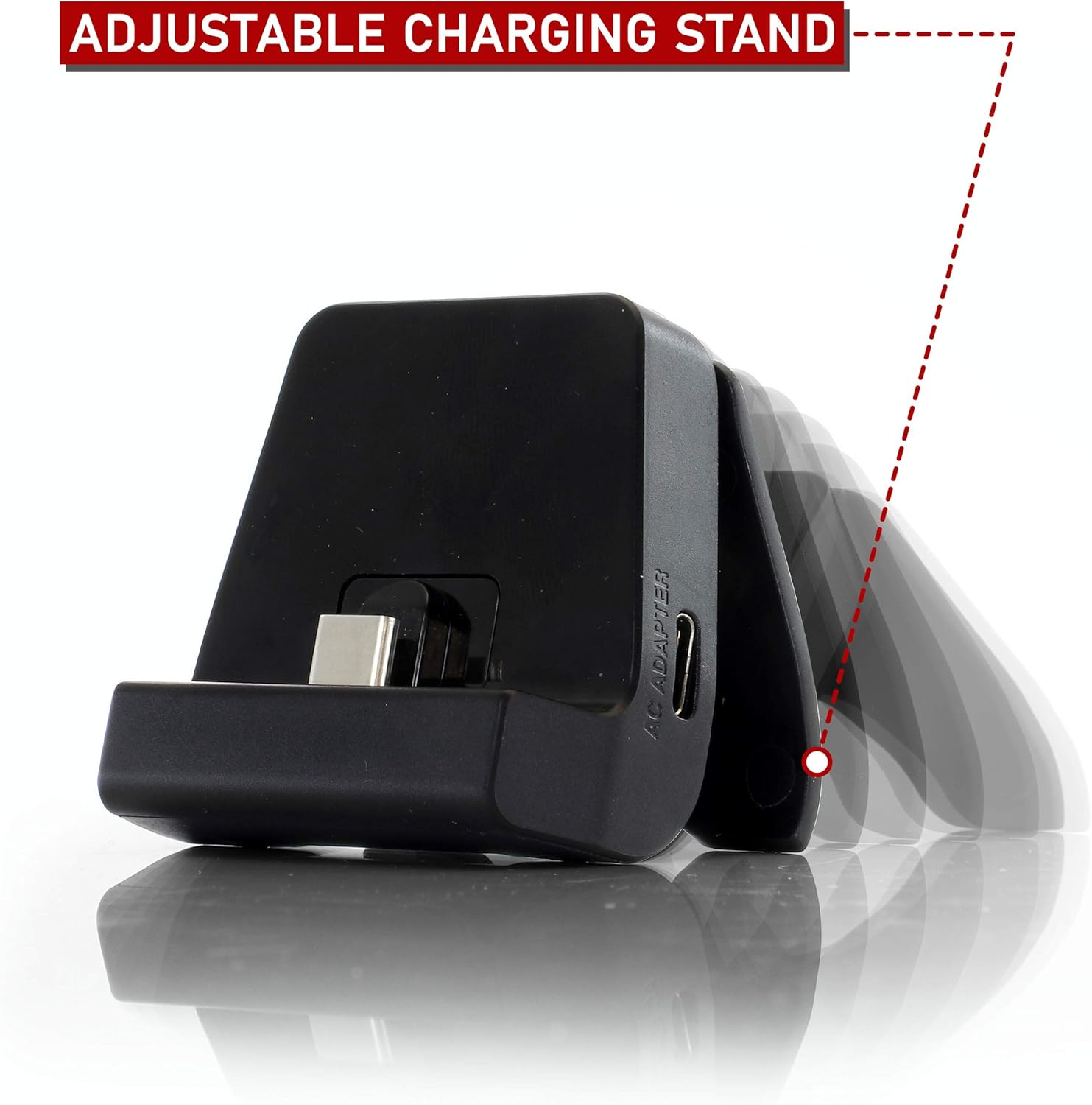 GameFitz 11-in-1 Accessories Kit For Nintendo Switch Lite, Black