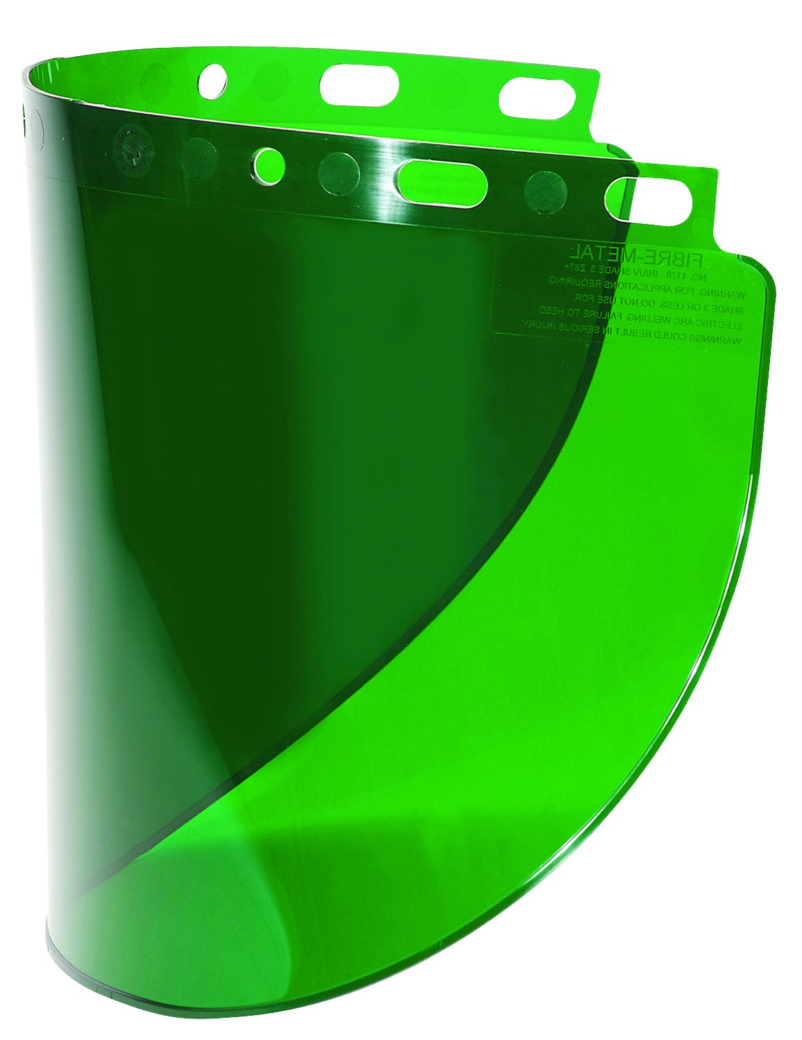 Fibre-Metal by Honeywell 4178DGN Face shield Window, Dark Green 1 Count (Pack of 1)