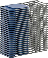 Flash Furniture Hercules Series Commercial-Grade Plastic Folding Chair - 650LB Weight Capacity