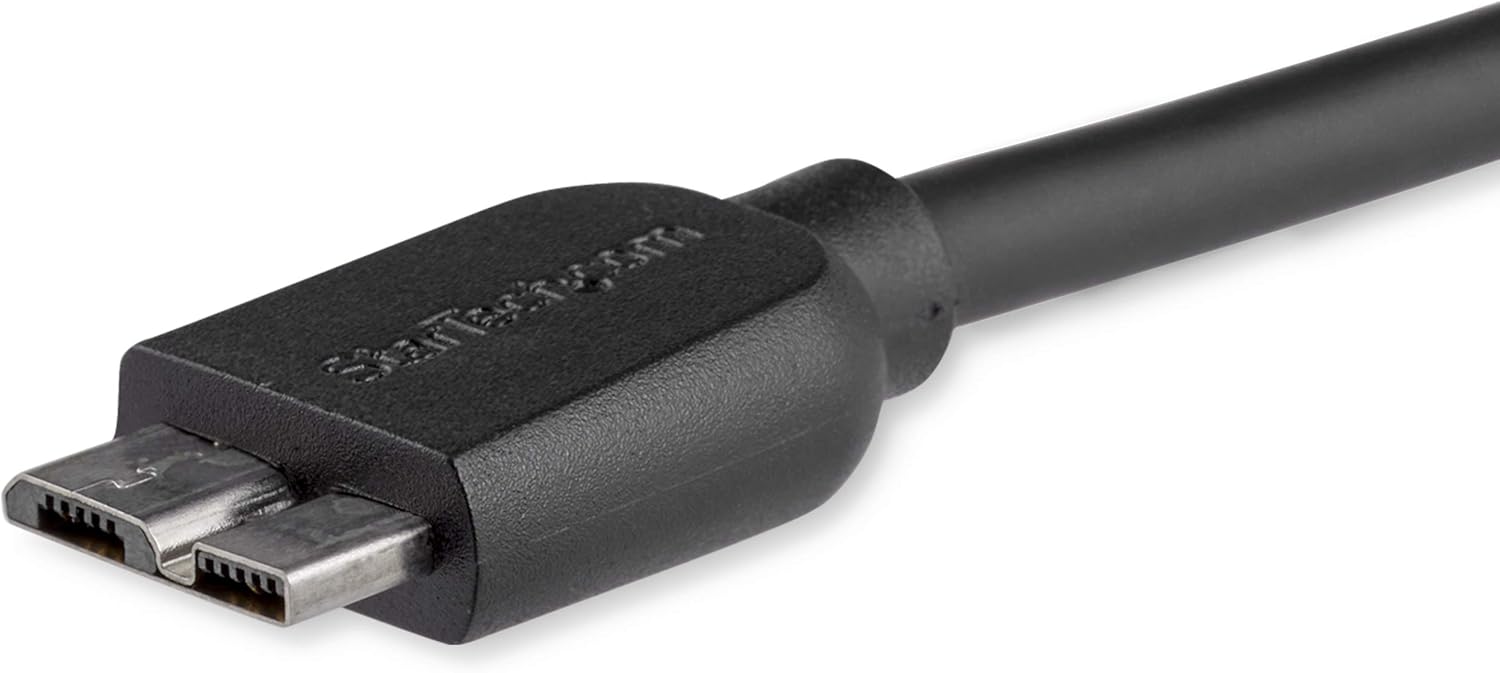 StarTech.com Slim SuperSpeed USB 3.0 A to Micro B Cable