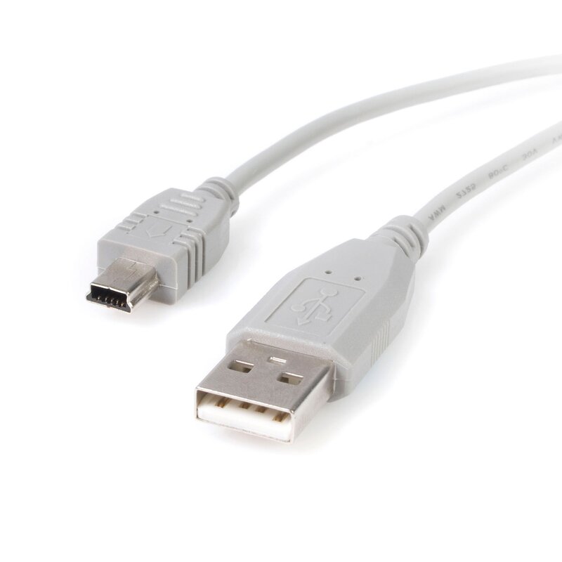 StarTech.com USB to Mini USB Cable (A to Mini B) USB 2.0