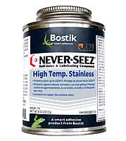 Never-Seez NSSBT-16 Silver 16 High-Temperature Stainless Anti-Seize Lubricating Compound, 16 fl. oz. Brush Top Can