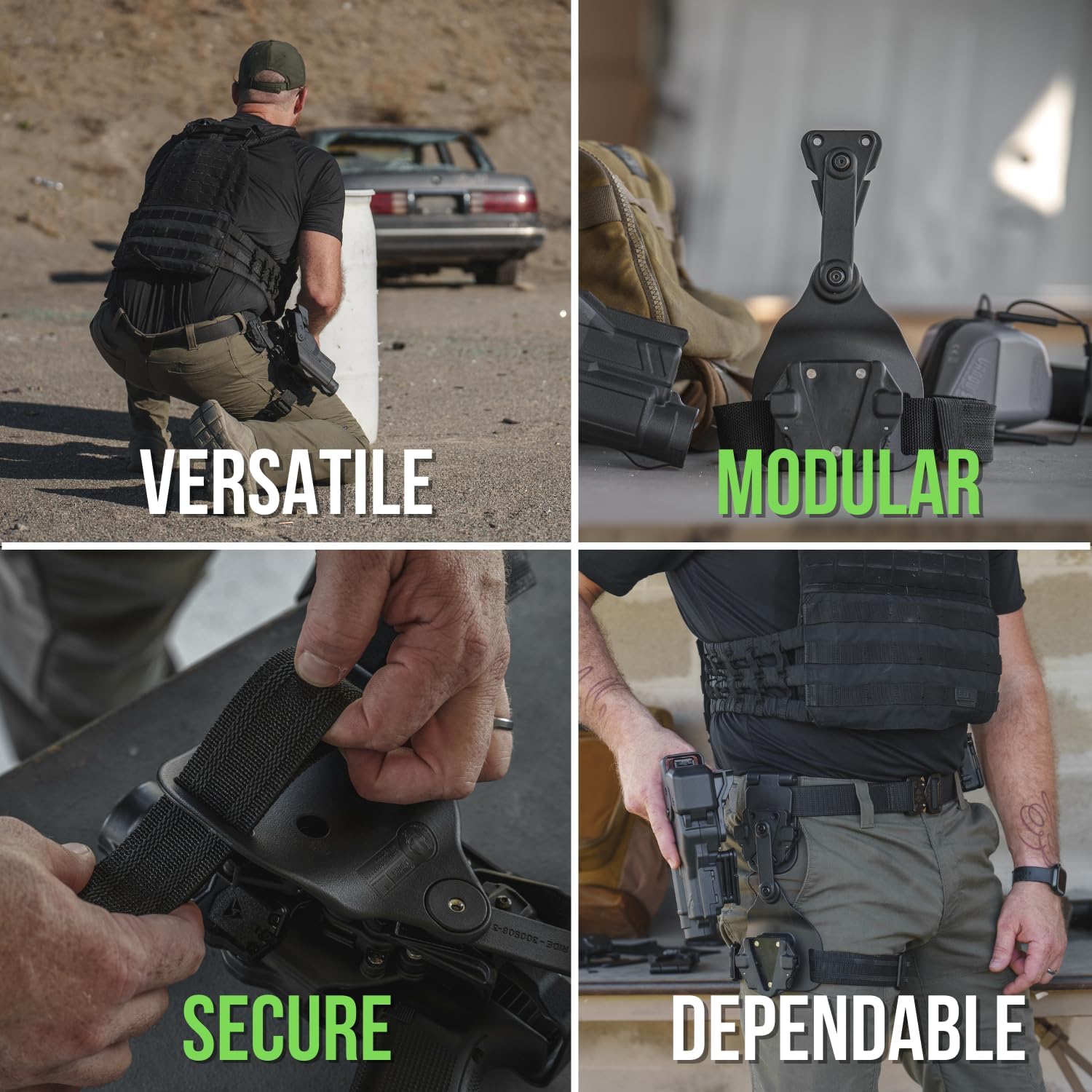 Rapid Force Expansion - Swivel Drop Leg