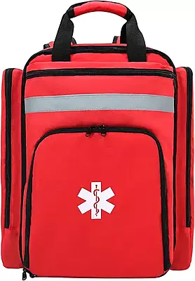 Botiquín Mochila para Espalda First Aid Azul Rey Botiquín Mochila para Espalda First Aid Azul Rey