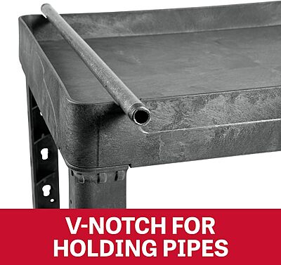 JET 34" x 17" Utility Service Cart, 550 Lbs. Capacity (Model PUC-3417)