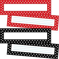 Barker Creek Double-Sided Desk Nameplates & Bulletin Board Signs