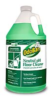 OdoBan Professional Series Neutral pH No Rinse Floor Cleaner Concentrate, 1 Gallon 128 Fl Oz (Pack of 1) Concentrate