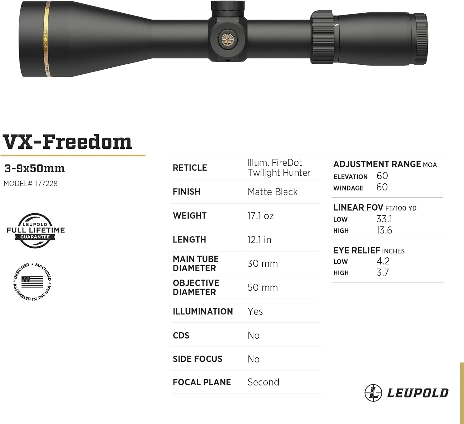Leupold VX-Freedom Riflescope