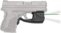 Crimson Trace Laserguard Pro Laser Sight and Tactical Light for Springfield Armory XD-S Pistols