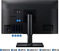 SAMSUNG FT45 Series FHD 1080p IPS Business Monitor, 75Hz, HDMI/DisplayPort, USB Hub, Height-Adjustable Stand, 3 Yr Warranty