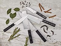 Spyderco Murray Carter Premium Kitchen Knives - Highly Refined Signature Japanese Knives for Culinary Professionals