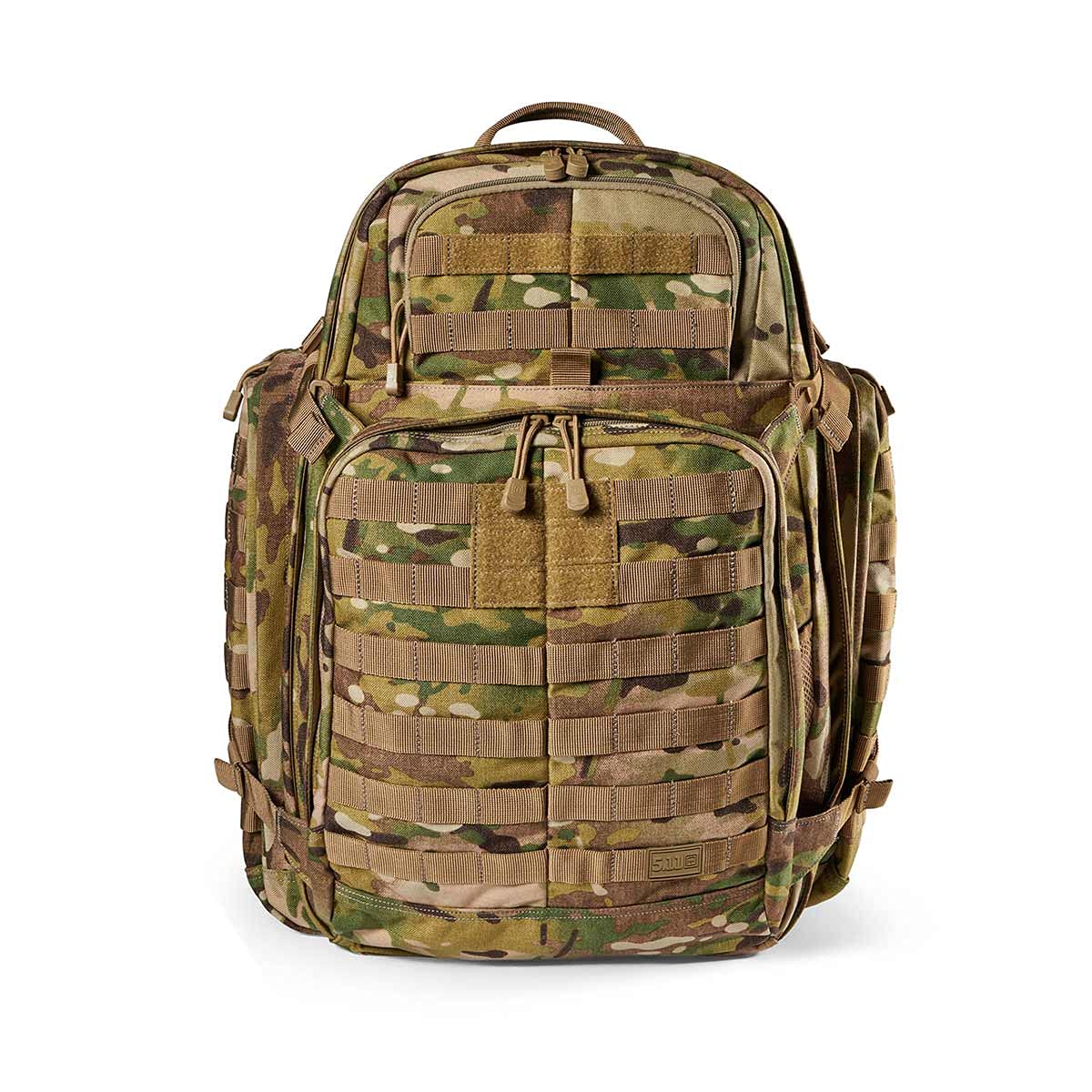 5.11 Tactical Backpack, RUSH 72 2.0 Military Survival Molle Back Pack with Laptop Compartment, Large, 55L, Multicam