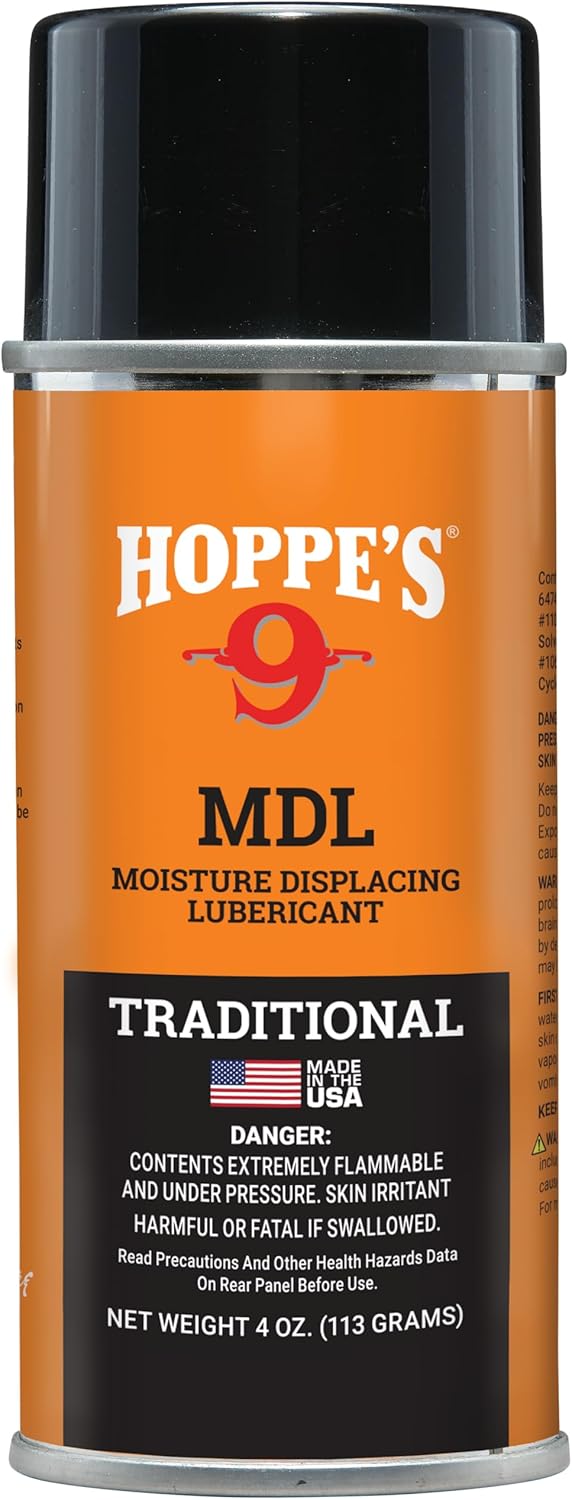 Hoppes Moisture Displacing Lubricant, 4 Ounce Aerosol