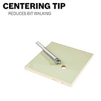 BOSCH POWER TOOLS Carbide Tipped Glass & Tile 1-Piece Drill Bit