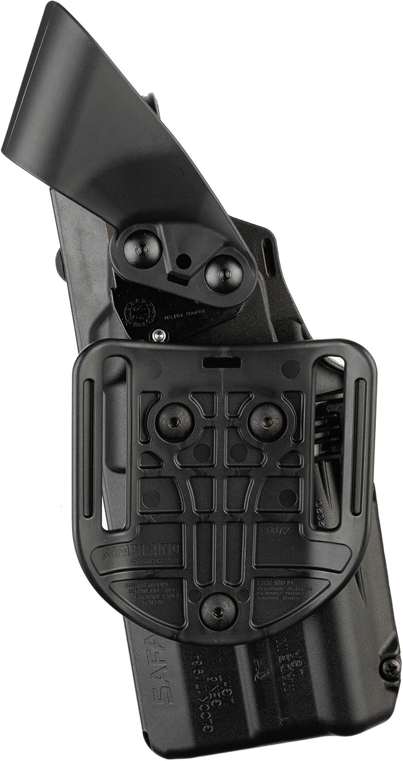 BIANCHI / SAFARILAND Hi-Ride Duty Holster with ALS & SLS Retention
