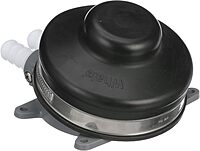 GP4618 Babyfoot Manual Freshwater Galley Pump, Connects to ½-Inch Flexible Hose, 2.2 GPM Max Flow Rate Black