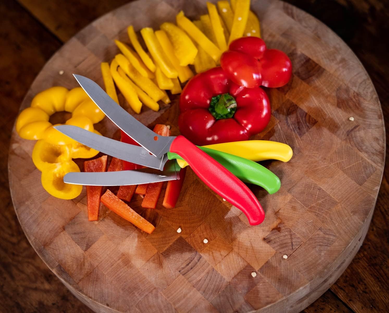 SPYDERCO Z-Cut Kitchen Knife with CTS BD1N Stainless Steel Blade