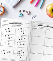 Carson Dellosa The 100 Series Chemistry Workbook, Science Book for Grades 9-12, Periodic Table, Atomic Structure, Scientific Notation, and More, Classroom or Homeschool Curriculum (Volume 4)