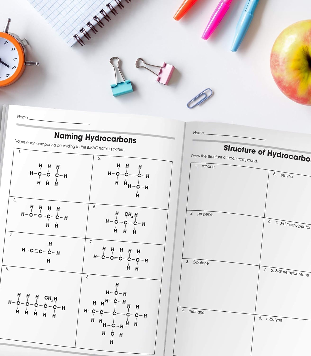 Carson Dellosa The 100 Series Chemistry Workbook, Science Book for Grades 9-12, Periodic Table, Atomic Structure