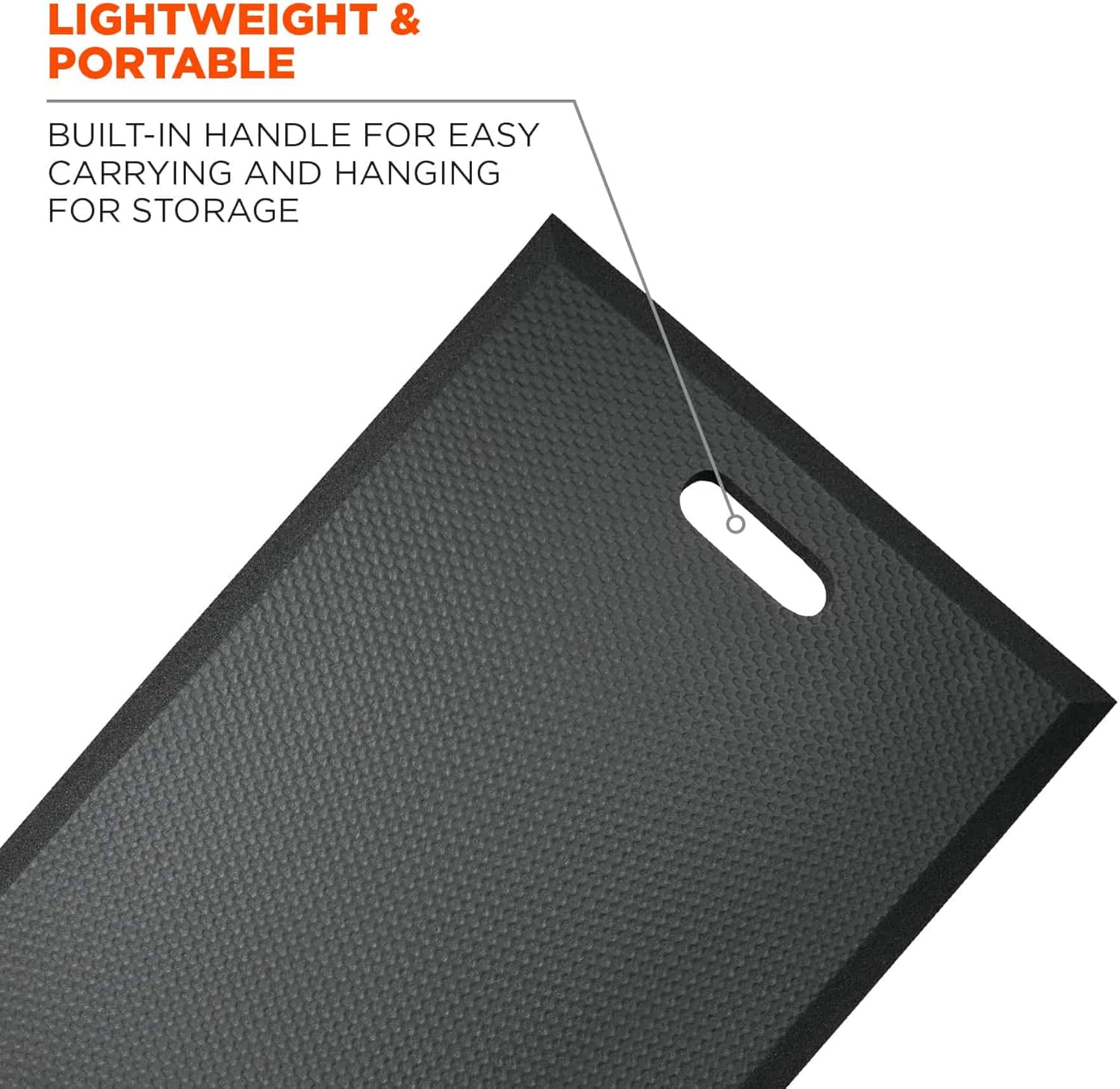 Ergodyne ProFlex Kneeling Pad, Thin Foam NBR Knee Cushion, Portable