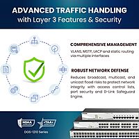 D-Link DGS-1210 Series Gigabit Smart Managed PoE+ Switches
